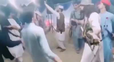 Dancing to Drake at wedding in Pakistan.
