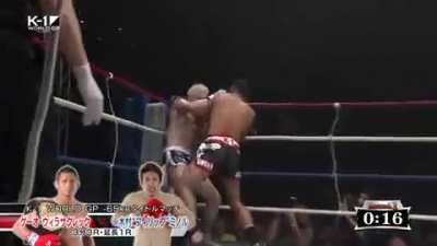 Kaew Fairtex dropping and knocking out his opponents with powerful strikes
