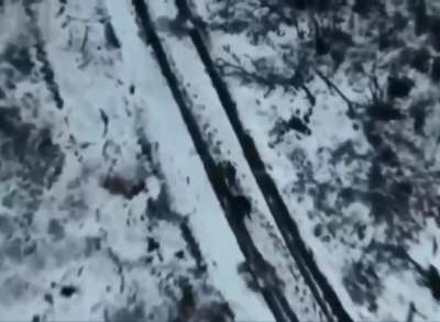 Russian soliders evacuate wounded after failed assault on AFU positions 18+