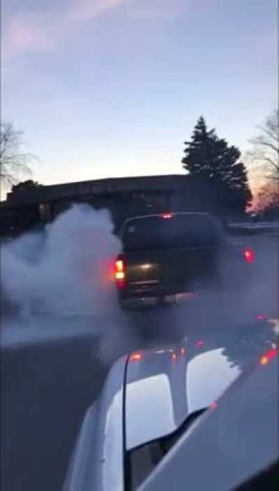 When a Chevy tries to show off&hellip;. (SOUND ON)