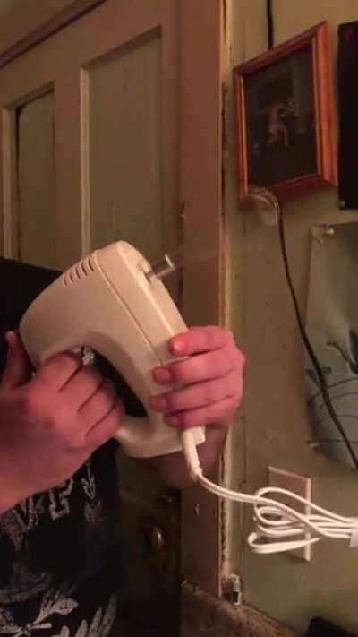 We just got a hand mixer for Christmas and it includes a whisk. We&rsquo;re foodies. My roommate&rsquo;s reaction: