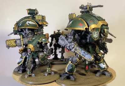 House Malak - Custom house closely allied with the Dark Angels. (I still need to finish the bases)