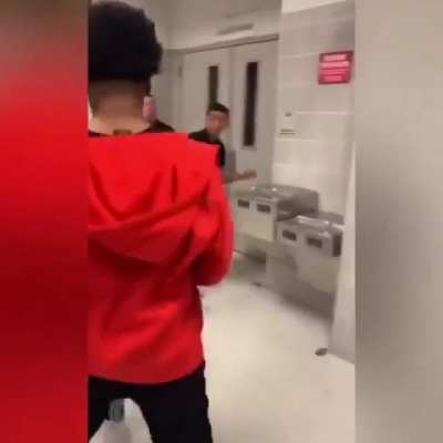 Good sport before laying the smack.