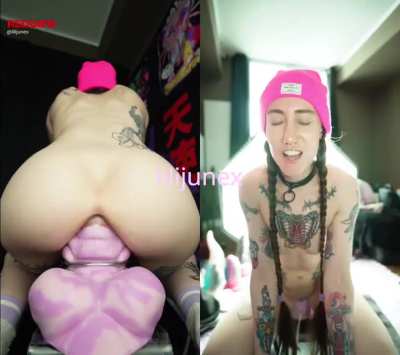 Getting closer to hilting XL Flint [Bad Dragon]