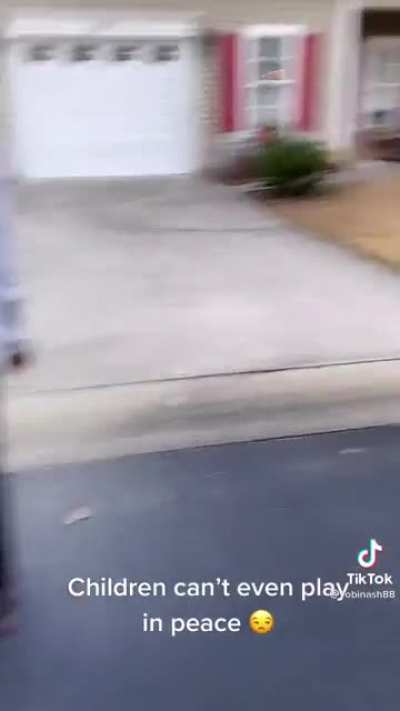 White woman questions why black children are playing in her neighborhood