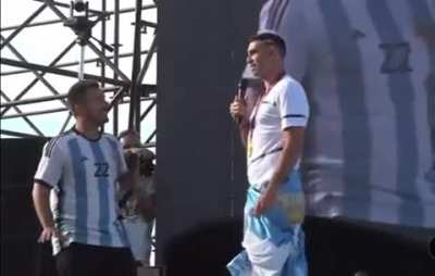 “Sabía que el chico (Tchouaméni) iba a estar nervioso. Le traté de jugar mentalmente y la tiró afuera, se cagó todo”
