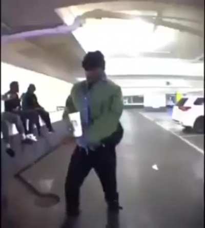 Where was this Cancun video first posted, and who posted it?