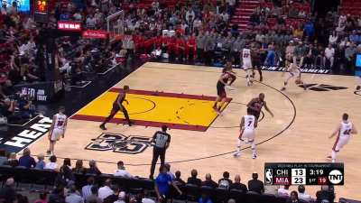 [Highlight] The Miami Heat crowd gets excited, as Max Strus scores a highly contested 3-pointer, but it was just after an offensive foul call on Jimmy Butler (the 3-point did not count. Would've been his 5th of the game).