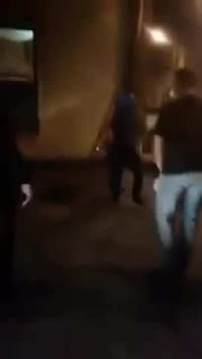 Woman is beaten then taunted as she appears to have a seizure