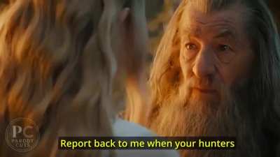 LOTR but in the POV of Rings of power writters😂
