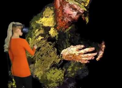 I love the texture and she&rsquo;s still able to capture in VR!