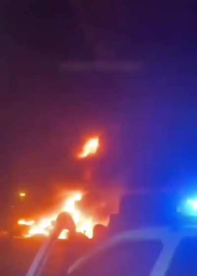 hell opened at night in Israel. "The Iron Dome failed to hold back one of the rockets, and it hit the port of Ashdod. The shell fell on a fuel tank, which caused a powerful explosion, the consequences of which can be seen on video