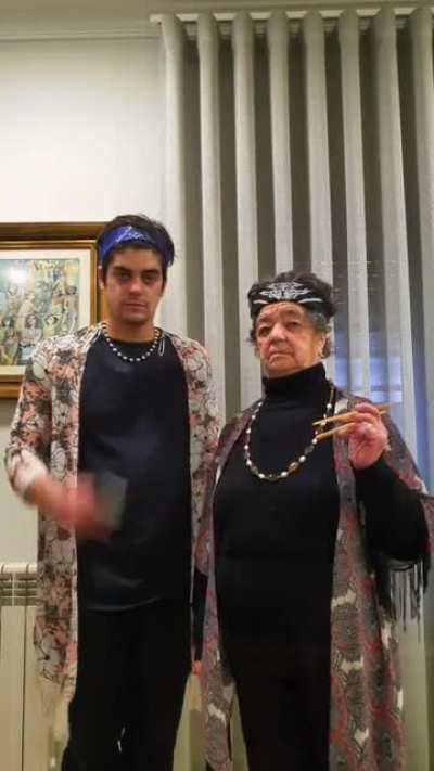 Chopstick Grandma