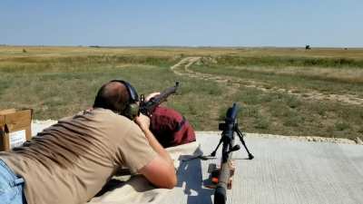 30-06 at 1000 yards. That 26" barrel pushes them right along.