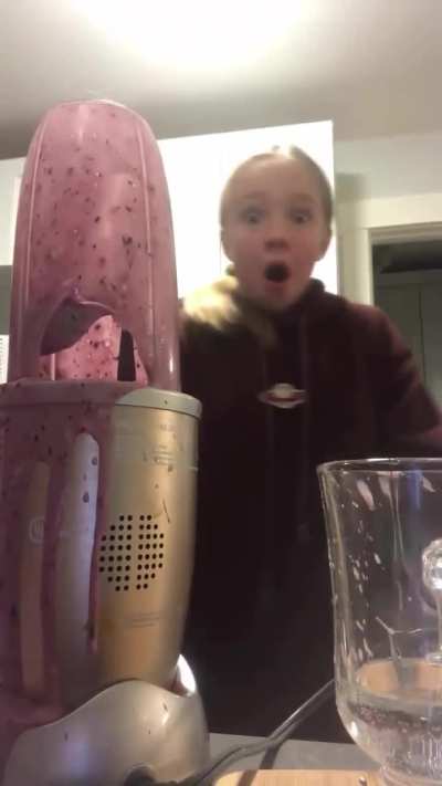 Well, there goes the blending cup