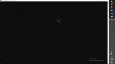 I made tidal wave in the windows terminal