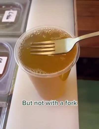 Me trying to pick up tea with a spoon