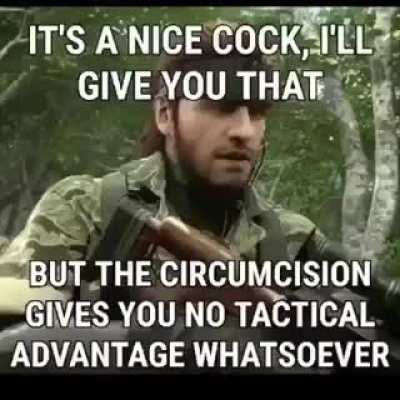 I got me some cool tactical bumps on my cock.