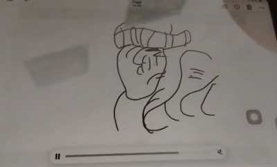 Disegno eminem finch&egrave; non diventa un microfono