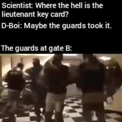 "Man f**k the scientists!"