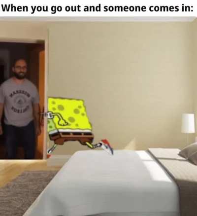 Slammed by the door