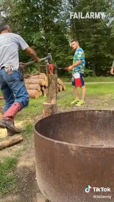 Getting the firewood