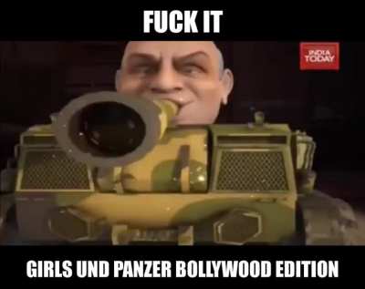 she's obviously best tank girl in girls und pantsu
