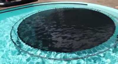 WCGW Jumping Trampoline Under Water