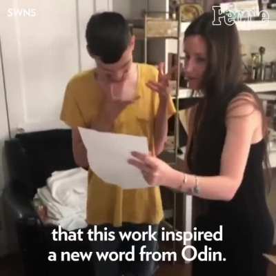 Artist Sends Artwork To Teen After Seeing His Reaction