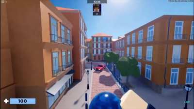 Playing Roblox Arsenal Gone Wrong