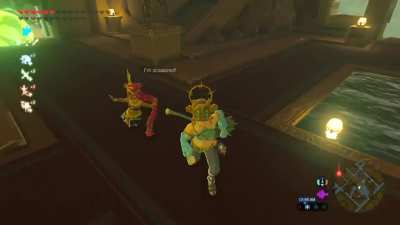 [BOTW] I brought Riju a gift! Lol I&rsquo;m sorry Riju