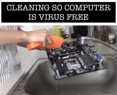 I&rsquo;m sure this computer is not going to get virus&hellip;