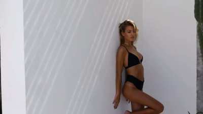 Jessica Goicoechea with fae swim