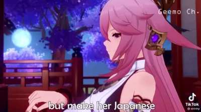 The whole thing is japanese