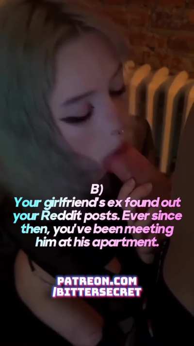 Choose your cock sucking fate sissy 🥵
