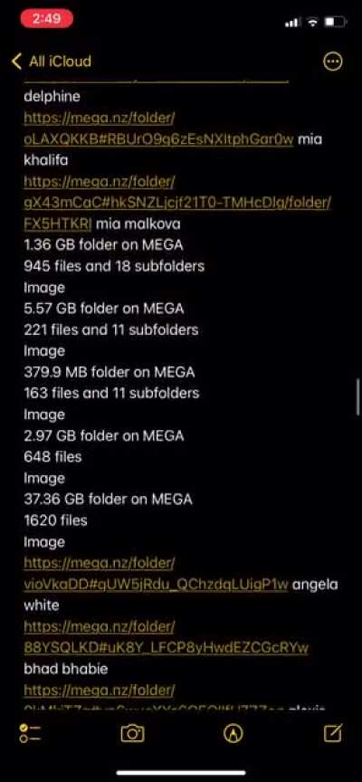 Selling mega files hmu