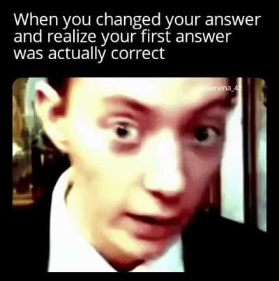 Instant regret