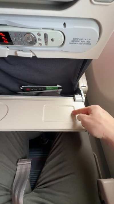 Tray Table Coke Mirror
