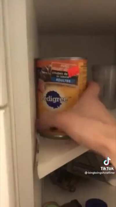 Preparing a midnight snack