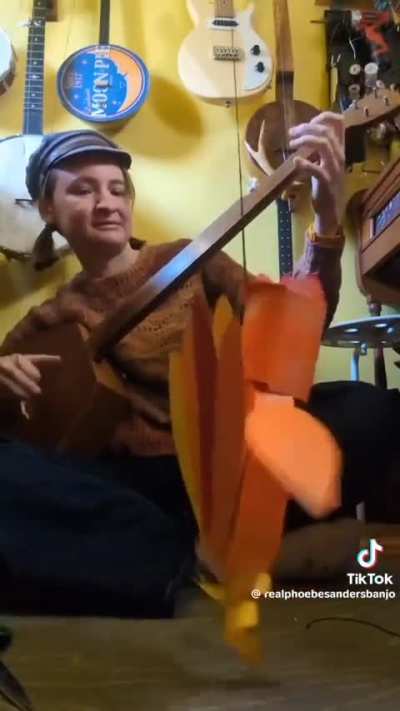 Paper turkey dance