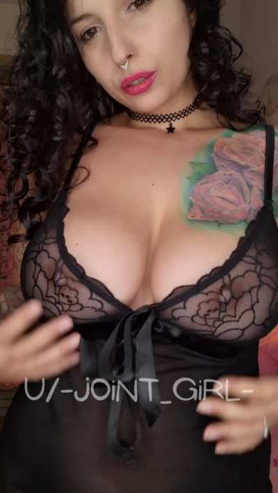 I squeeze these mommy milkers hoping for a boner in your pants (OC)