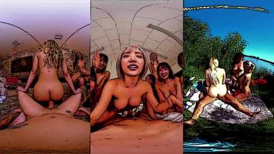CorleonesArt - Mix Porn Dose - PMV split screen