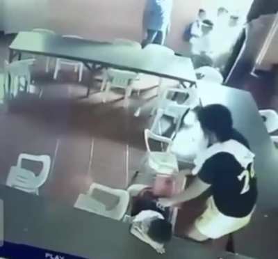 kid was still sleepy
