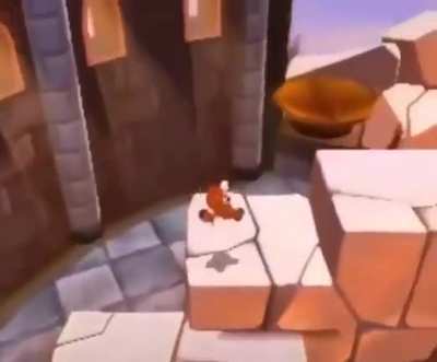 Mario saves Peach