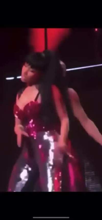 Nicki Minaj @nickiminaj (from the look of that sexy face she&rsquo;s making, I think she was enjoying tapping that 🐱)