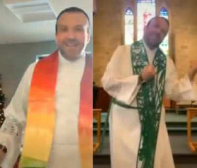 Does anyone know this priest's account?