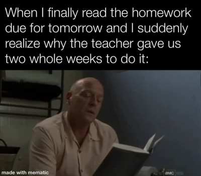 What on earth have I (not) done