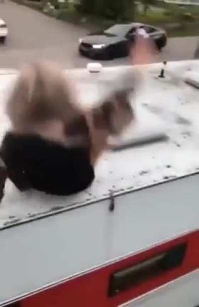 When she thought you said "parkour"