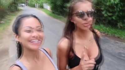 Walking Down The Street And Being Checked Out