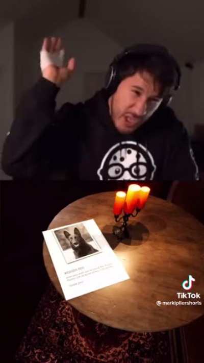 My new favourite Markiplier clip.I also love that he&rsquo;s wearing Ro&rsquo;s merch.